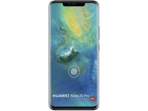 Huawei Mate 20 Pro 4G LTE Unlocked Cell Phone 6.39" Black 128GB 6GB RAM