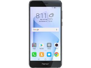 Huawei - Honor 8 Dual Camera Unlocked Smartphone 64GB Midnight Black - US Warranty Huawei - Honor 8 Dual Camera Unlocked Smartphone 64GB Midnight Black - US Warranty