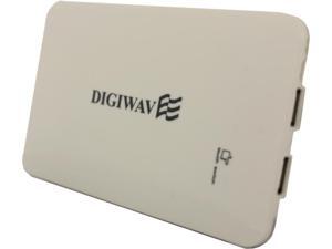 DigiWave White 9000 mAh Portable Smart Power Bank DCP1090W