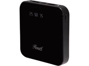 Rosewill 10000 mAh Ultra Slim Mini Power Bank Quick Charge with Dual Input/Output Black