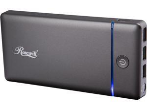 Rosewill Grey 20000 mAh Traveling Friendly Big Capacity Power Bank With 4 USB Intelligent Identification for Fast Charge RBPB-20010 Rosewill Grey 20000 mAh Traveling Friendly Big Capacity Power Bank With 4 USB Intelligent Identification for Fast Charge RBPB-20010