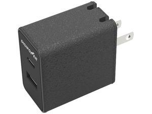 DigiPower CT-AC3 Black 2-Port USB A/C Wall Charger DigiPower CT-AC3 Black 2-Port USB A/C Wall Charger
