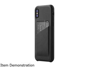 Mujjo Black Full Leather Wallet Case for iPhone X MUJJO-CS-092-BK Mujjo Black Full Leather Wallet Case for iPhone X MUJJO-CS-092-BK