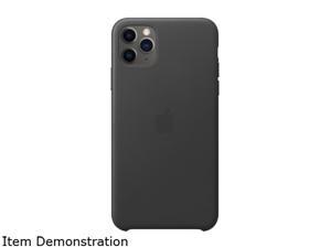 Apple Black iPhone 11 Pro Max Leather Case MX0E2ZM/A