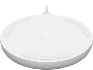 BELKIN WIA001ttWH Black BOOST CHARGE 10W Wireless Charging Pad + QC 3.0 Wall Charger + Cable BELKIN WIA001ttWH Black BOOST CHARGE 10W Wireless Charging Pad + QC 3.0 Wall Charger + Cable