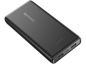 RAVPower 20000mAh USB Battery Pack w/ Dual iSmart 2.0 USB Ports, 3.4A Max Output, 2.4A Input Power Bank RP-PB006