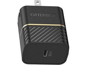 OtterBox 78-80214 Black Shimmer USB-C Fast Charge Wall Charger, 20W