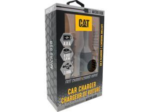CAT CAT-CLA-M Black 1 USB - Micro USB Vehicle Charger - 4.8A CAT CAT-CLA-M Black 1 USB - Micro USB Vehicle Charger - 4.8A