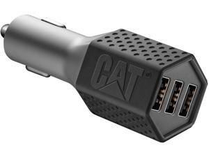 CAT CAT-DC3USB-BLK Black Triple USB DC Vehicle Adapter 7.2 Amp CAT CAT-DC3USB-BLK Black Triple USB DC Vehicle Adapter 7.2 Amp