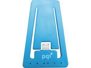 PQI 6PCJ-008R0001A Blue i-Cable Stand Apple Certified MFI iPhone Stand with Lightning Connector