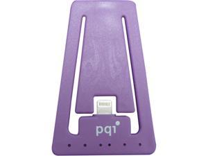 PQI 6PCJ-008R0003A Purple i-Cable Stand Apple Certified MFI iPhone Stand with Lightning Connector