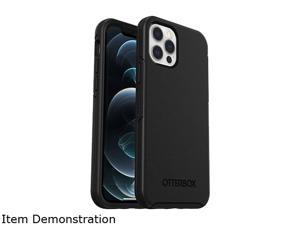 OtterBox Symmetry Series+ Black Case with MagSafe for iPhone 12 and iPhone 12 Pro 77-80138