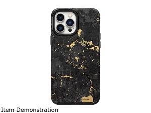 OtterBox Symmetry Series Antimicrobial Case Enigma Graphic (Black/Gold) Case for iPhone 13 Pro Max 77-83580