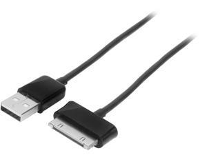 StarTech.com USB2SDC3M Black Dock Connector to USB Cable for Samsung Galaxy Tab™ StarTech.com USB2SDC3M Black Dock Connector to USB Cable for Samsung Galaxy Tab™