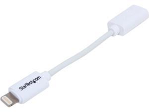StarTech.com USBUBLTW White Lightning to Micro USB 2.0 Dongle iPhone iPod iPad StarTech.com USBUBLTW White Lightning to Micro USB 2.0 Dongle iPhone iPod iPad