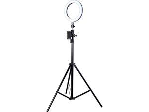 Rosewill 2-in-1 Portable Streaming Tripod with Ring Light and Phone Holder | 3 Light Modes, 10 Brightness Levels, 360 Degree Rotation, USB Powered (RABH-20018) Rosewill 2-in-1 Portable Streaming Tripod with Ring Light and Phone Holder | 3 Light Modes, 10 Brightness Levels, 360 Degree Rotation, USB Powered (RABH-20018)