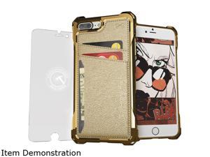 Ghostek Exec Card Holder Wallet Case Designed for iPhone 7 Plus and iPhone 8 Plus  Gold