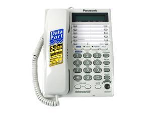 Panasonic KX-TS208W 2-line Operation 2-Line Integrated Telephone System 16-Digit LCD with Clock and Hearing Aid Compatibility (HAC) Panasonic KX-TS208W 2-line Operation 2-Line Integrated Telephone System 16-Digit LCD with Clock and Hearing Aid Compatibility (HAC)