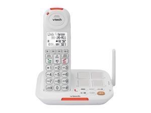 Vtech VTSN5127 Digital DECT 6.0 4X Handsets Amplified Cordless Answering System with Big Buttons & Display