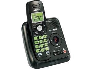 Vtech CS6124-11BK DECT 6.0 black Cordless Answering System with Caller ID Integrated Answering Machine Vtech CS6124-11BK DECT 6.0 black Cordless Answering System with Caller ID Integrated Answering Machine