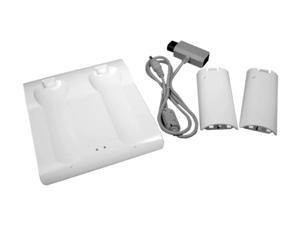 CABLES UNLIMITED Wii Dual Remote Induction Charging System with Rechargeable Batteries CABLES UNLIMITED Wii Dual Remote Induction Charging System with Rechargeable Batteries