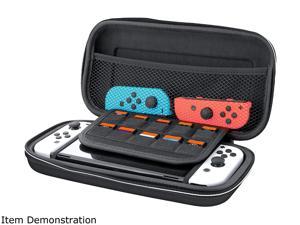 dreamGEAR Guardian Pack for Nintendo OLED Switch - Black (DGSWO-6553)