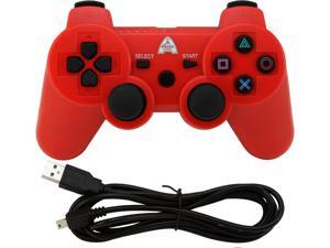Arsenal Gaming PS3 Bluetooth Controller with rechargeable battery Red Arsenal Gaming PS3 Bluetooth Controller with rechargeable battery Red
