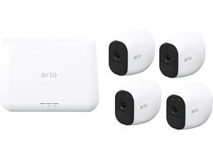 Arlo Pro (Refurbished) 4 Wire-Free HD Camera System with Siren, Audio | Indoor/Outdoor | Night Vision Rechargeable Battery Powered, Free Arlo Basic 7-Day Cloud Storage Recording- VMS4430-100NAR Arlo Pro (Refurbished) 4 Wire-Free HD Camera System with Siren, Audio | Indoor/Outdoor | Night Vision Rechargeable Battery Powered, Free Arlo Basic 7-Day Cloud Storage Recording- VMS4430-100NAR
