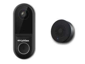 LaView DB5 HD Video WiFi Smart AI Doorbell Camera - 12V-24V AC Wired