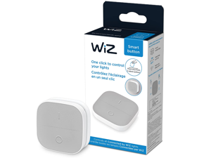 WiZ Connected Portable Button, Smart Control with WiZ App and 2.4Ghz Wi-Fi, 1-Pack
