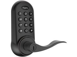 Hugolog HU02-ORB Digital Dead Bolt w/ Latch Handle - Oil Rubbed Bronze Hugolog HU02-ORB Digital Dead Bolt w/ Latch Handle - Oil Rubbed Bronze