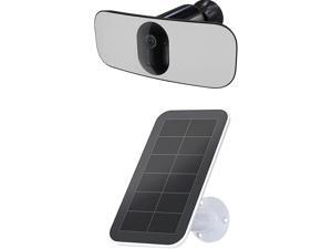 Arlo Pro3 Floodlight Camera Black With Solar Panel Bundle