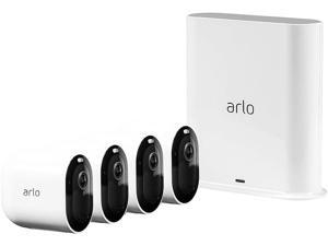 Arlo Pro 3 - Wire-Free Security 4 Camera System | 2K with HDR, Indoor/Outdoor, Color Night Vision, Spotlight, 160° View, 2-Way Audio, Siren | Compatible with Alexa | (VMS4440P) Arlo Pro 3 - Wire-Free Security 4 Camera System | 2K with HDR, Indoor/Outdoor, Color Night Vision, Spotlight, 160° View, 2-Way Audio, Siren | Compatible with Alexa | (VMS4440P)
