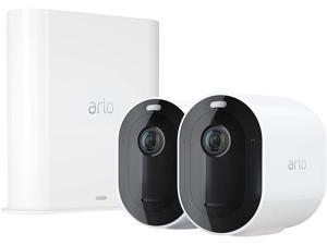 Arlo Pro 3 Wire-Free Security Camera - SK Video with HDR, Indoor/Outdoor Security Camera with Color Night Vision, Spotlight, 2-Way Audio, Siren, Works with Alex and Google Assistant, 2 Camera System
