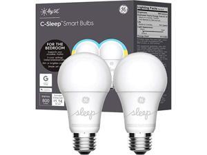 C by GE Tunable White Smart Bulbs (2 LED A19 Light Bulbs), 60W Replacement, Bluetooth Enabled, Works with Google Assistant Without A Hub, Works with Alexa and HomeKit With Hub C by GE Tunable White Smart Bulbs (2 LED A19 Light Bulbs), 60W Replacement, Bluetooth Enabled, Works with Google Assistant Without A Hub, Works with Alexa and HomeKit With Hub