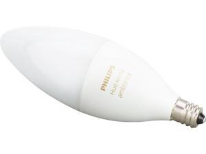 Philips Hue 468926 White Ambiance Decorative Candle 40W Dimmable LED Smart Bulb (Hue Hub Required) Philips Hue 468926 White Ambiance Decorative Candle 40W Dimmable LED Smart Bulb (Hue Hub Required)
