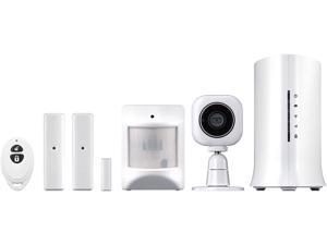 Home8 Security Starter Kit - Wireless Home Security Alarm System with 720p HD Camera and Indoor Siren Home8 Security Starter Kit - Wireless Home Security Alarm System with 720p HD Camera and Indoor Siren