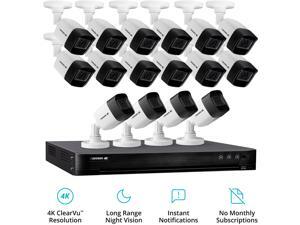 Defender 4K4T16B16 16 Channel Ultra HD 4K (8MP) Wired Security System with 16 Night Vision Cameras Defender 4K4T16B16 16 Channel Ultra HD 4K (8MP) Wired Security System with 16 Night Vision Cameras