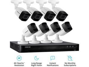 Defender 8 Channel Ultra HD 4K (8MP) Wired Security System with 8 Night Vision Cameras Defender 8 Channel Ultra HD 4K (8MP) Wired Security System with 8 Night Vision Cameras