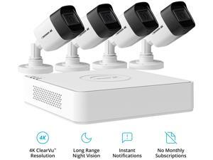 Defender Ultra HD 4K (8MP) Wired Security System with 4 Night Vision Cameras and 1TB DVR