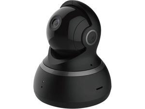 YI Dome Camera 1080p HD Pan/Tilt/Zoom 112° Wide-angle 2-way Audio Wireless 360° Complete Coverage infrared LED Night Vision Auto-Cruise, 4x zoom, IP Security Surveillance System, Black