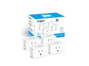 TP-Link Tapo Smart Plug Mini 15A, Smart Home Wi-Fi Plug, Super Easy Setup, Compatible with Alexa & Google Home, No Hub Required, UL Certified, 2.4G WiFi Only, White, Tapo P105(4-Pack)