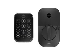 Yale Assure Lock 2 Key-Free Touchscreen with Bluetooth in Black Suede
