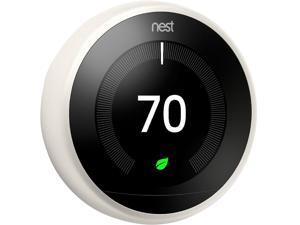 Google Nest Learning Thermostat - Programmable Smart Thermostat for Home - 3rd Generation Nest Thermostat - Works with Alexa