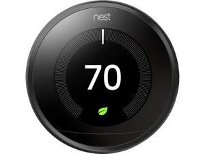 Google Nest Learning Thermostat - 3rd Generation - Black