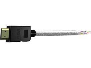 RCA DH12HHR 12 ft. White Connector on First End: HDMI Connector on Second End: HDMI Digital Plus Hdmi to Hdmi Cable Male to Male RCA DH12HHR 12 ft. White Connector on First End: HDMI Connector on Second End: HDMI Digital Plus Hdmi to Hdmi Cable Male to Male