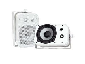 PYLE PD-WR40W 2 CH 5.25" Indoor/Outdoor Waterproof Speakers (White) Pair PYLE PD-WR40W 2 CH 5.25" Indoor/Outdoor Waterproof Speakers (White) Pair