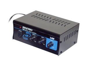 Pyle PCA2 Mini 2 x 40W Stereo Power Amplifier