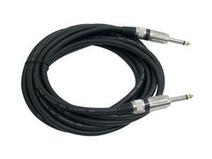 Pyle Model PPJJ15 15 ft. 12 Gauge Professional Speaker Cable 1/4" to 1/4" Male to Male Pyle Model PPJJ15 15 ft. 12 Gauge Professional Speaker Cable 1/4" to 1/4" Male to Male