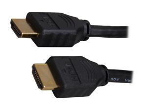Link Depot HHSN-6 6 ft. Black HDMI High Speed with Ethernet - Type A to Type A HDMI Male to Male Link Depot HHSN-6 6 ft. Black HDMI High Speed with Ethernet - Type A to Type A HDMI Male to Male